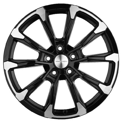 диски KHOMEN KHW1808 (18 ZV K5/Santafe) 7,5xR18 5x114,3 67,1 50 BLACK-FP