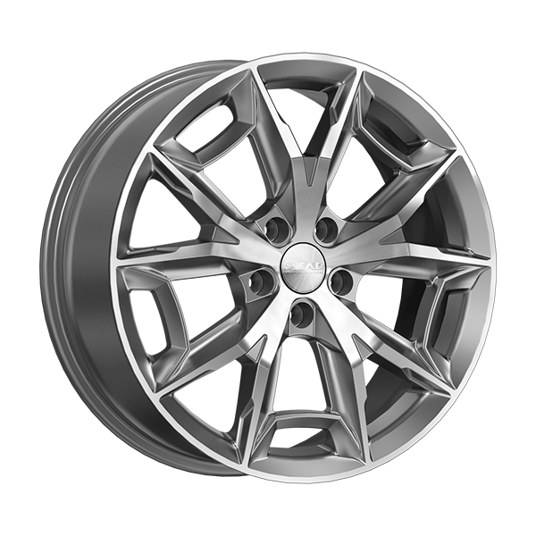 диски SKAD ПАРКЕР 7,5xR19 5x114,3 60,1 35 алмаз_графит