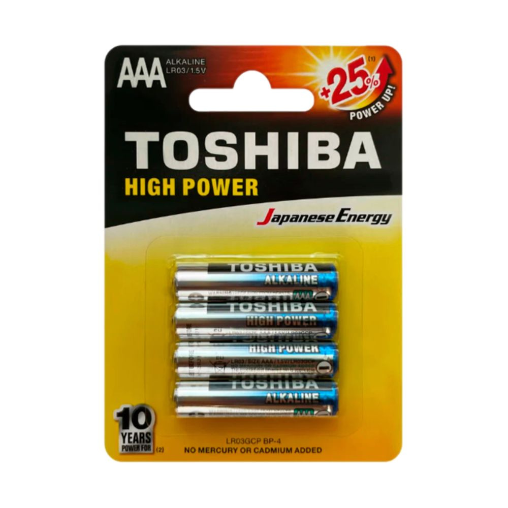 Батарейка TOSHIBA AAA LR03 High Power