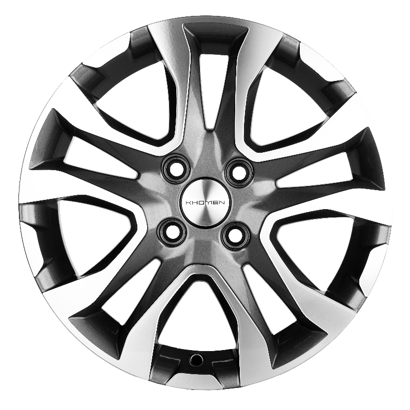 диски KHOMEN KHW1503 (Rio/Solaris) 6,0xR15 4x100 54,1 46 GRAY-FP