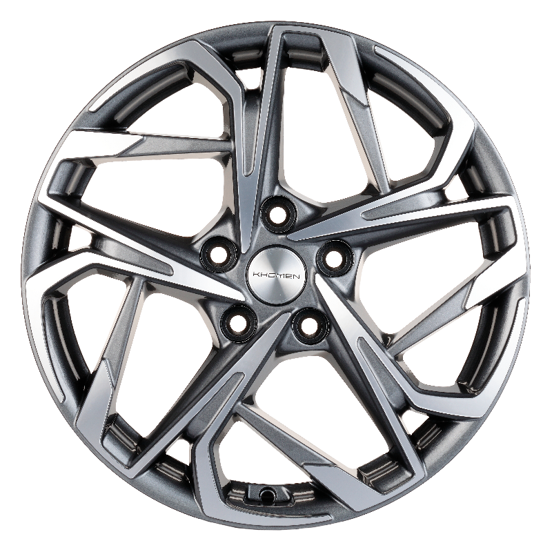 диски KHOMEN KHW1716 (17 ZV i40) 7,0xR17 5x114,3 67,1 45 GRAY-FP