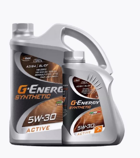 G-Energy Synthetic Active 5W30 5л (4+1)син.